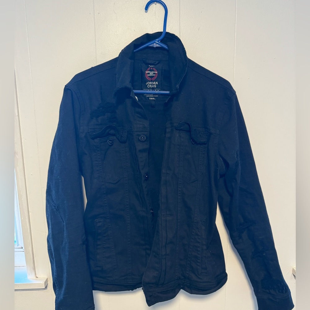 Men’s Jordan Craig Black Jacket Size SMALL